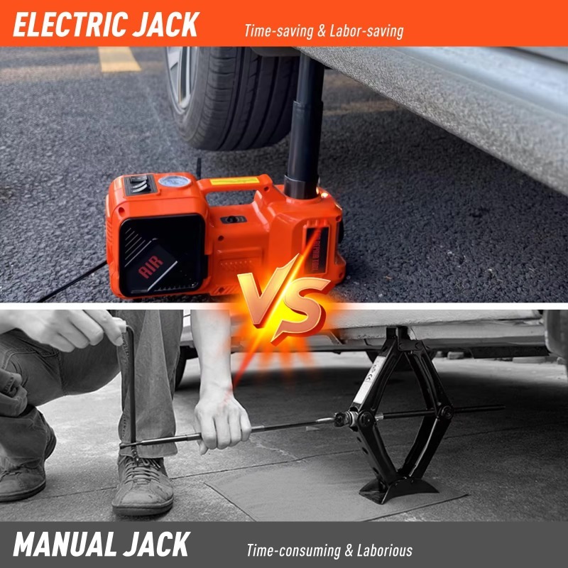 رافعة سيارات كهربائية هيدروليك - مراجعة Car Jack وسعره